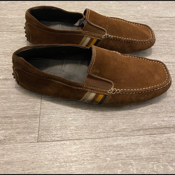 Tod's Other - Tods light brown soft suede round toe slip on 8.5